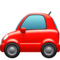 Automobile emoji on Apple